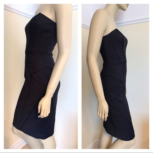 ANDY THE ANH Navy blue sexy bustier dress 0 - Picture 3 of 12